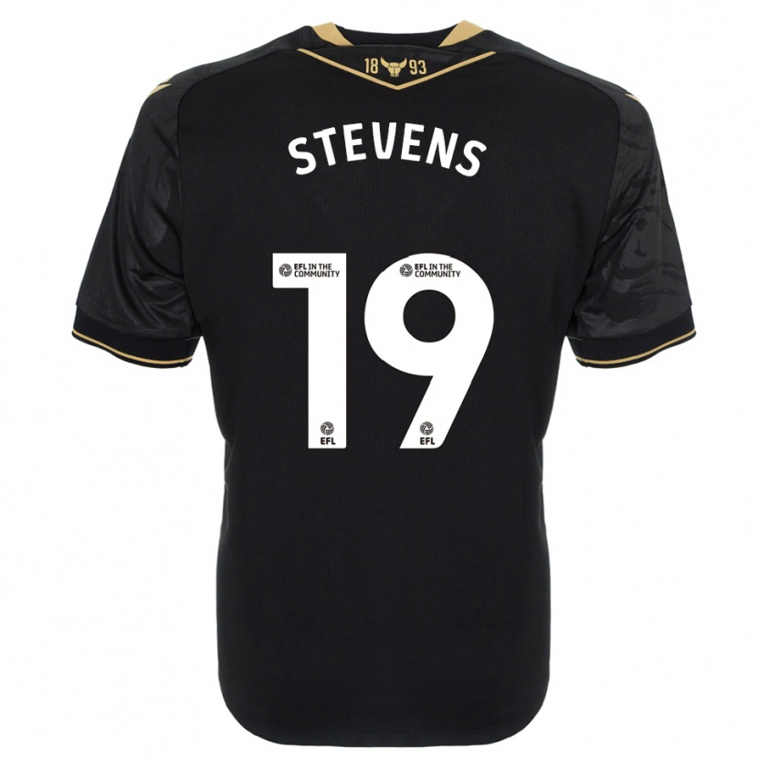 Danxen Homem Camisola Lily Stevens #19 Preto Dourado Alternativa 2025/26 Camisa Brasil