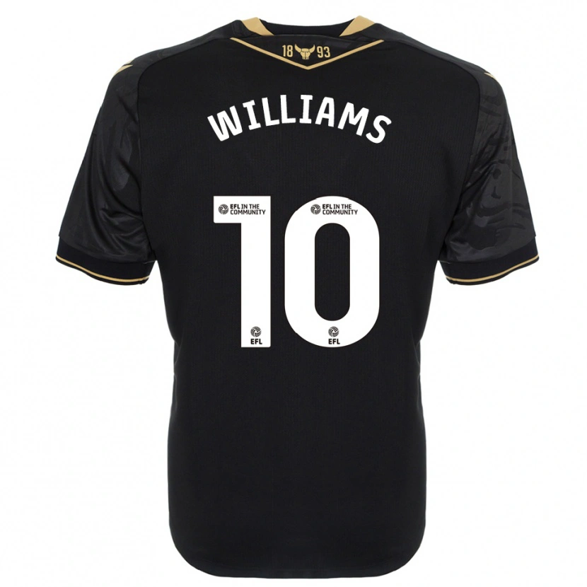Danxen Homem Camisola Cheryl Williams #10 Preto Dourado Alternativa 2025/26 Camisa Brasil