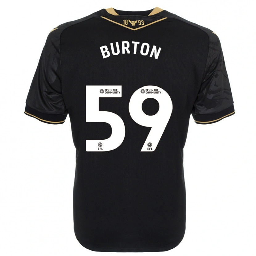 Danxen Homem Camisola Kasway Burton #59 Preto Dourado Alternativa 2025/26 Camisa Brasil