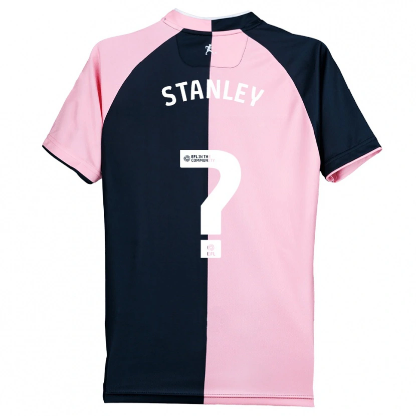 Danxen Homem Camisola Grace Stanley #0 Rosa Preto Alternativa 2025/26 Camisa Brasil