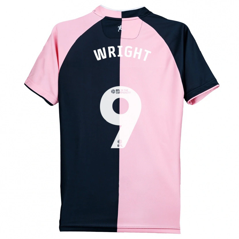 Danxen Homem Camisola Lukas Wright #9 Rosa Preto Alternativa 2025/26 Camisa Brasil