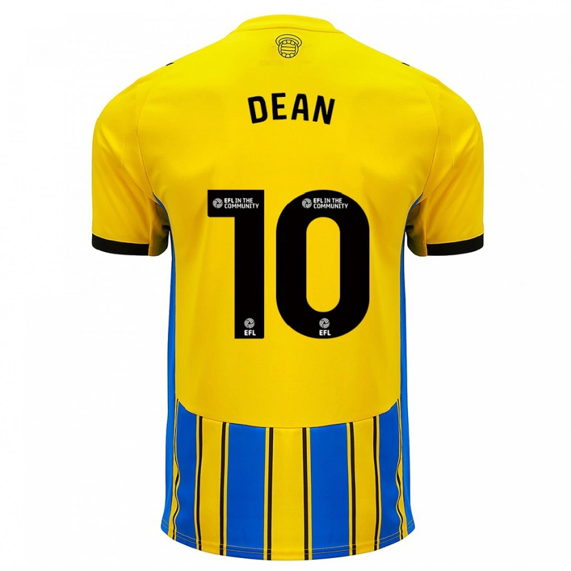 Danxen Homem Camisola Rianna Dean #10 Azul Amarelo Alternativa 2025/26 Camisa Brasil