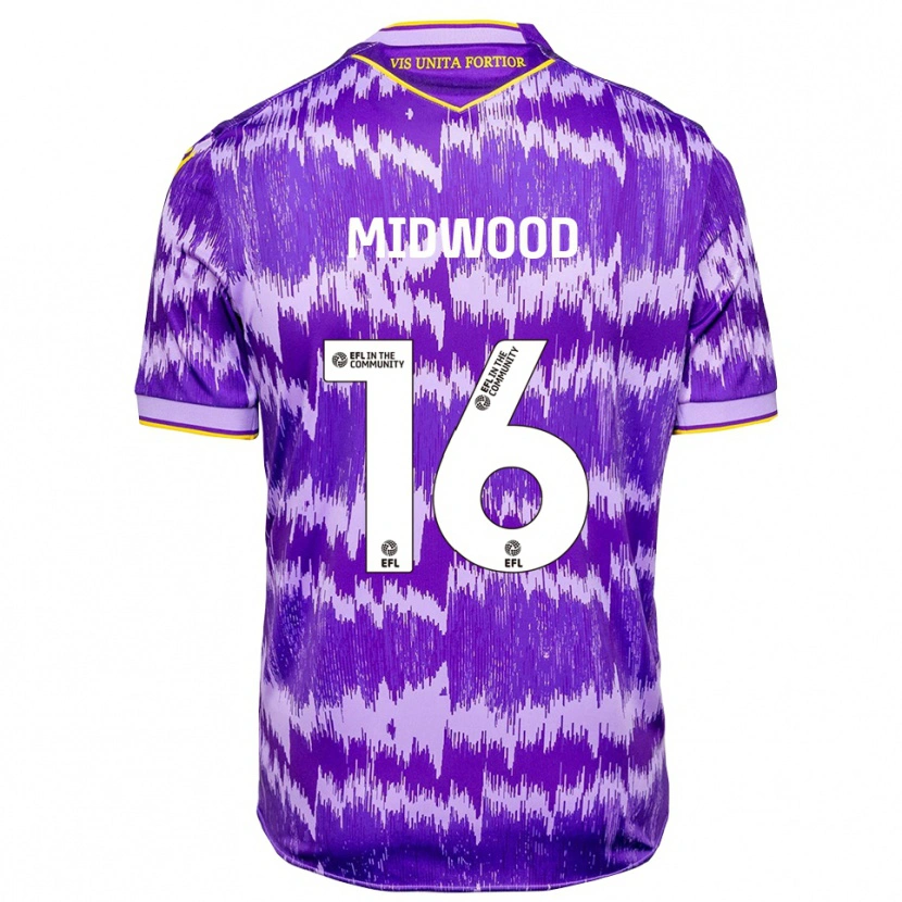 Danxen Homem Camisola Tom Midwood #16 Roxo Amarelo Alternativa 2025/26 Camisa Brasil