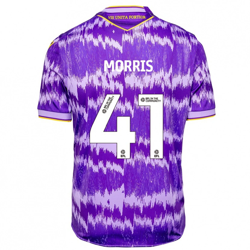 Danxen Homem Camisola Scott Morris #41 Roxo Amarelo Alternativa 2025/26 Camisa Brasil