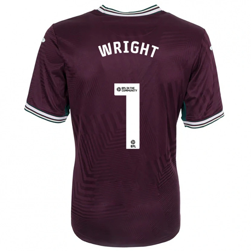 Danxen Homem Camisola Tom Wright #1 Ferrugem Vermelho Branco Alternativa 2025/26 Camisa Brasil