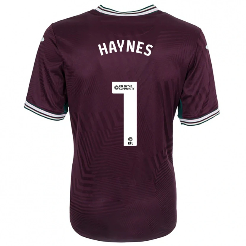 Danxen Homem Camisola Charlie Haynes #1 Ferrugem Vermelho Branco Alternativa 2025/26 Camisa Brasil