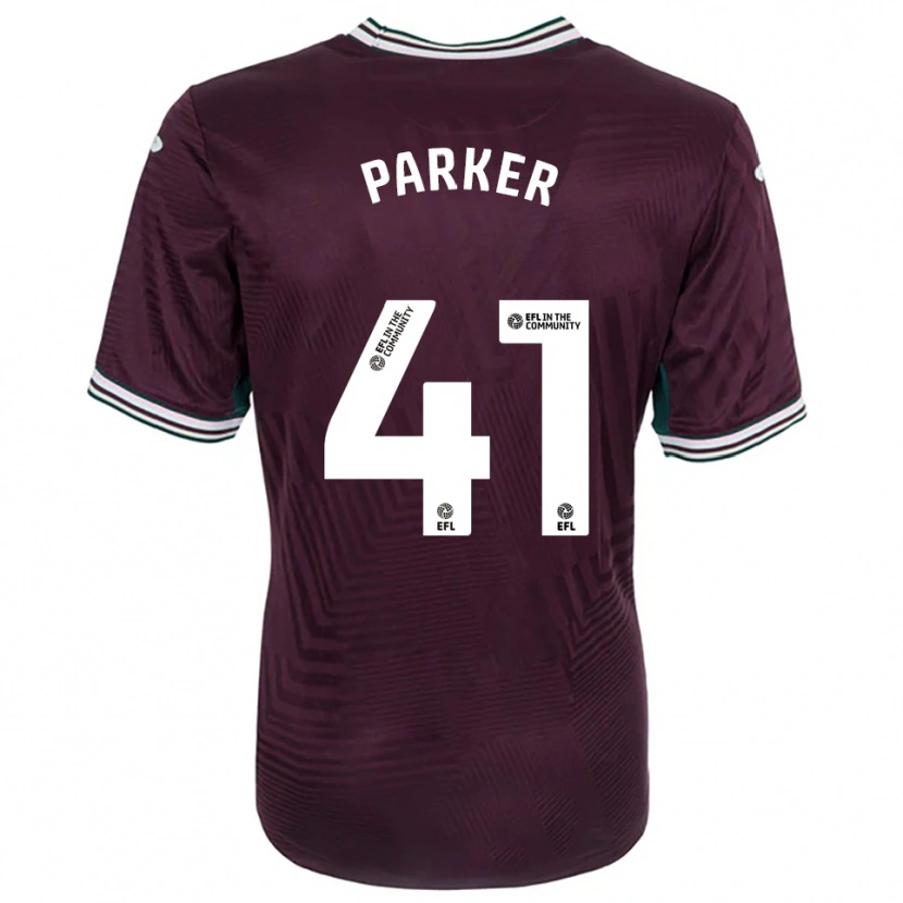 Danxen Homem Camisola Sam Parker #41 Ferrugem Vermelho Branco Alternativa 2025/26 Camisa Brasil