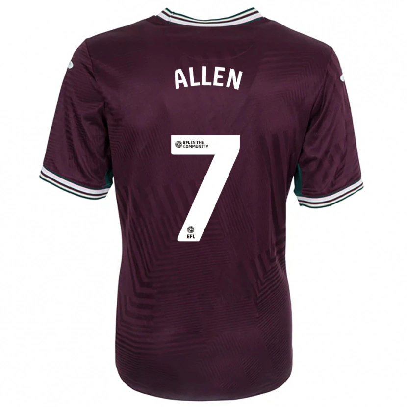 Danxen Homem Camisola Joe Allen #7 Ferrugem Vermelho Branco Alternativa 2025/26 Camisa Brasil