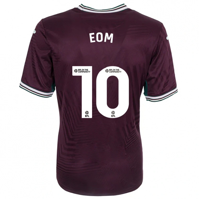 Danxen Homem Camisola Ji-Sung Eom #10 Ferrugem Vermelho Branco Alternativa 2025/26 Camisa Brasil