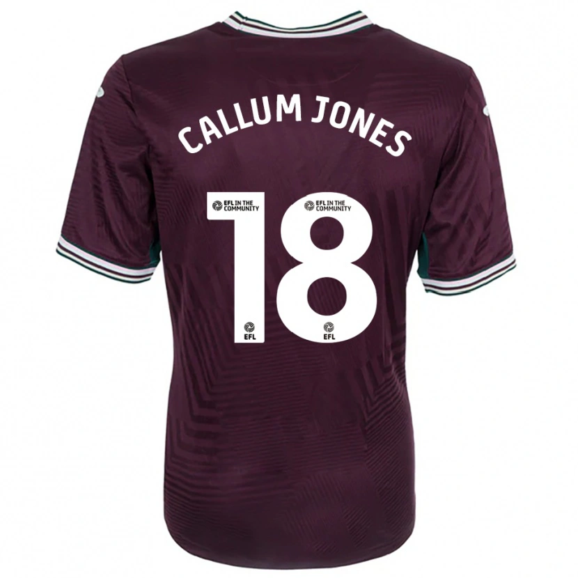 Danxen Homem Camisola Callum Jones #18 Ferrugem Vermelho Branco Alternativa 2025/26 Camisa Brasil