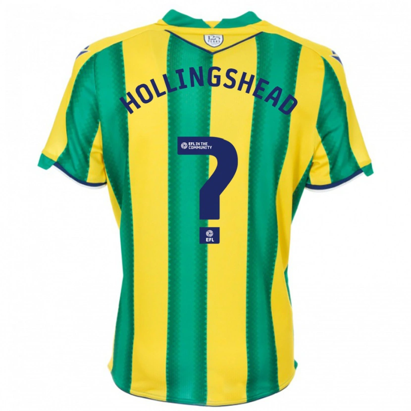 Danxen Homem Camisola Ronnie Hollingshead #0 Amarelo Verde Alternativa 2025/26 Camisa Brasil
