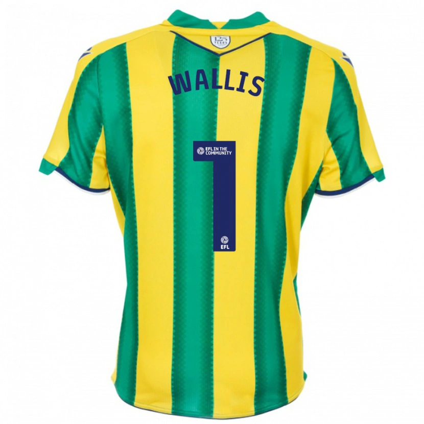Danxen Homem Camisola Joe Wallis #1 Amarelo Verde Alternativa 2025/26 Camisa Brasil