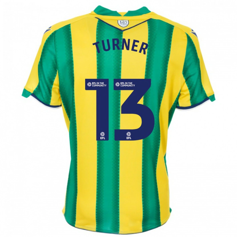 Danxen Homem Camisola Shannon Turner #13 Amarelo Verde Alternativa 2025/26 Camisa Brasil