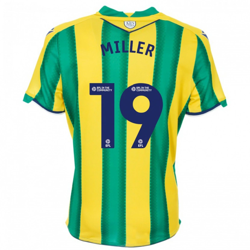 Danxen Homem Camisola Ali Miller #19 Amarelo Verde Alternativa 2025/26 Camisa Brasil