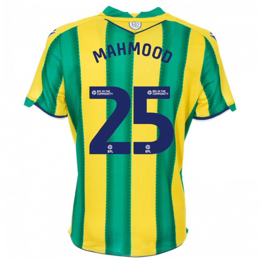 Danxen Homem Camisola Mahmood #25 Amarelo Verde Alternativa 2025/26 Camisa Brasil