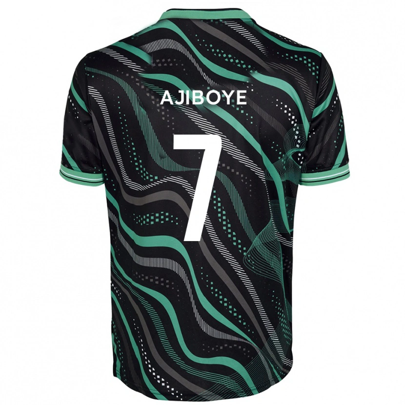 Danxen Homem Camisola David Ajiboye #7 Preto Verde Alternativa 2025/26 Camisa Brasil