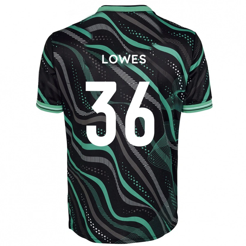 Danxen Homem Camisola Jonah Lowes #36 Preto Verde Alternativa 2025/26 Camisa Brasil