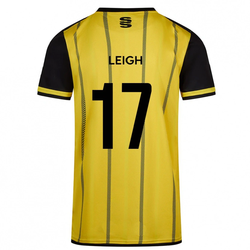 Danxen Homem Camisola Isaac Leigh #17 Amarelo Preto Alternativa 2025/26 Camisa Brasil