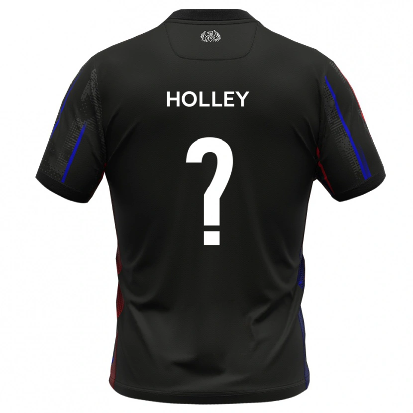 Danxen Homem Camisola Mark Holley #0 Preto Vermelho Alternativa 2025/26 Camisa Brasil