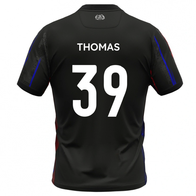 Danxen Homem Camisola Kwame Thomas #39 Preto Vermelho Alternativa 2025/26 Camisa Brasil