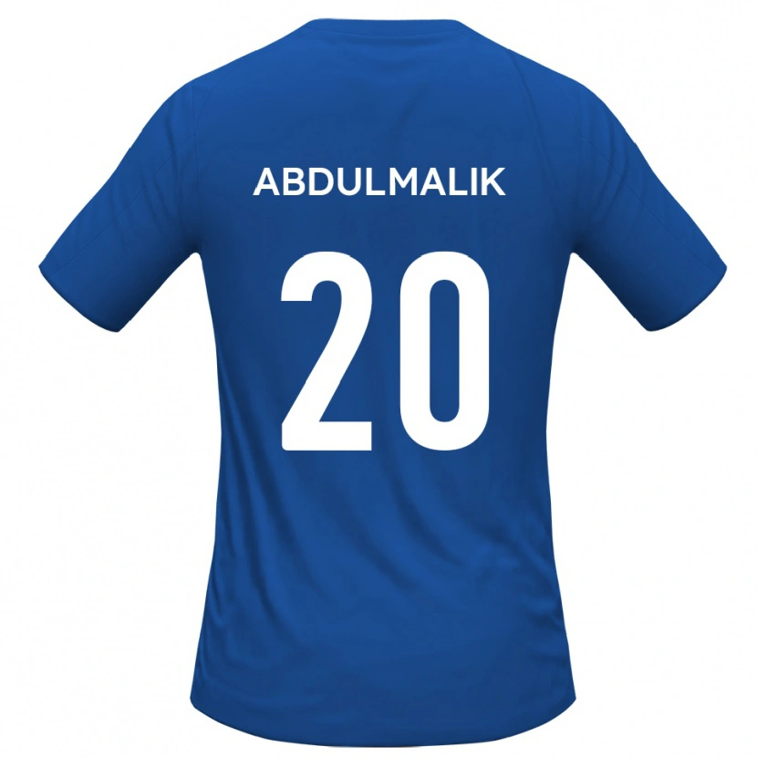 Danxen Homem Camisola Abdul Abdulmalik #20 Azul Celeste Alternativa 2025/26 Camisa Brasil