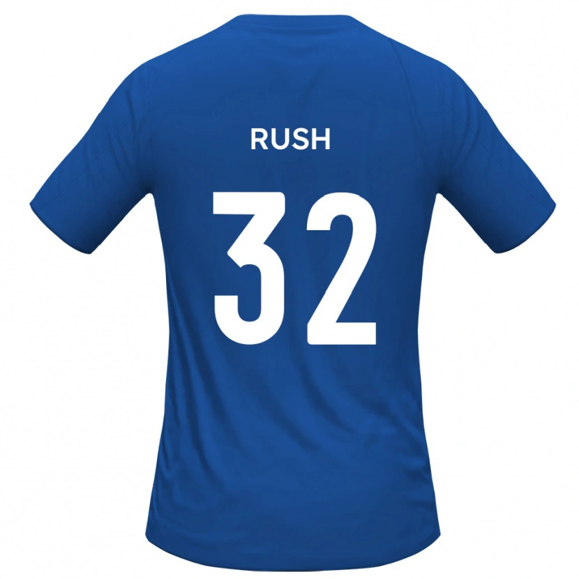 Danxen Homem Camisola Matt Rush #32 Azul Celeste Alternativa 2025/26 Camisa Brasil