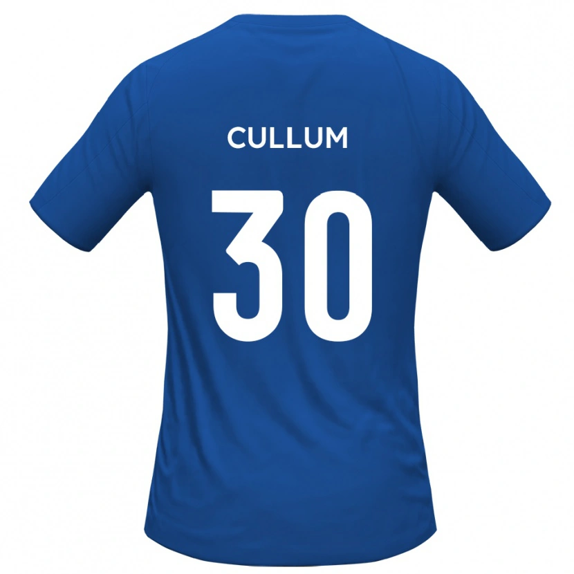 Danxen Homem Camisola Kai Cullum #30 Azul Celeste Alternativa 2025/26 Camisa Brasil