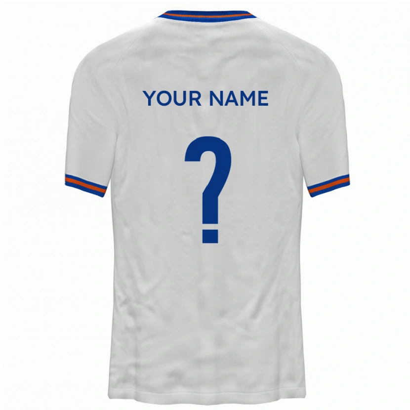 Danxen Homem Camisola Seu Nome #0 Branco Azul Alternativa 2025/26 Camisa Brasil