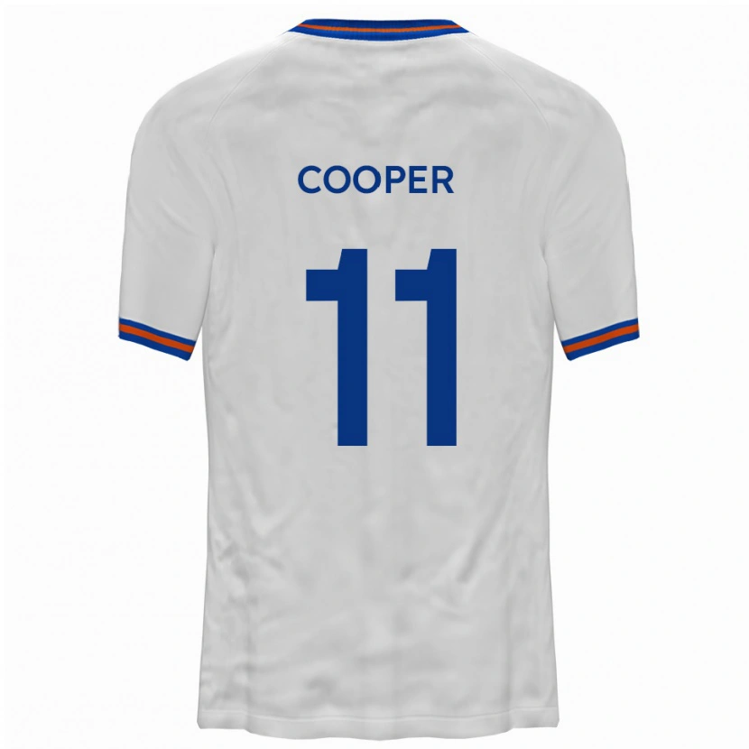 Danxen Homem Camisola Chay Cooper #11 Branco Azul Alternativa 2025/26 Camisa Brasil