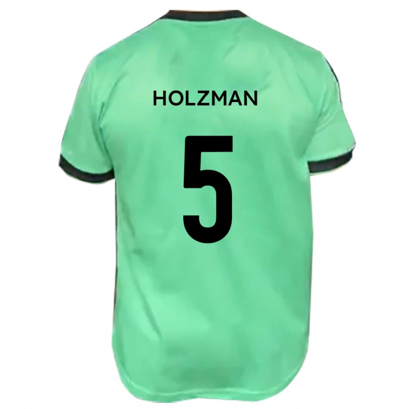 Danxen Homem Camisola Louie Holzman #5 Turquesa Preto Alternativa 2025/26 Camisa Brasil