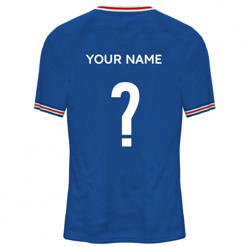 Danxen Homem Camisola Seu Nome #0 Azul Dodger Alternativa 2025/26 Camisa Brasil