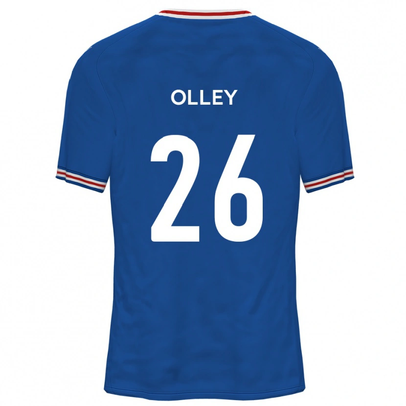 Danxen Homem Camisola Greg Olley #26 Azul Dodger Alternativa 2025/26 Camisa Brasil