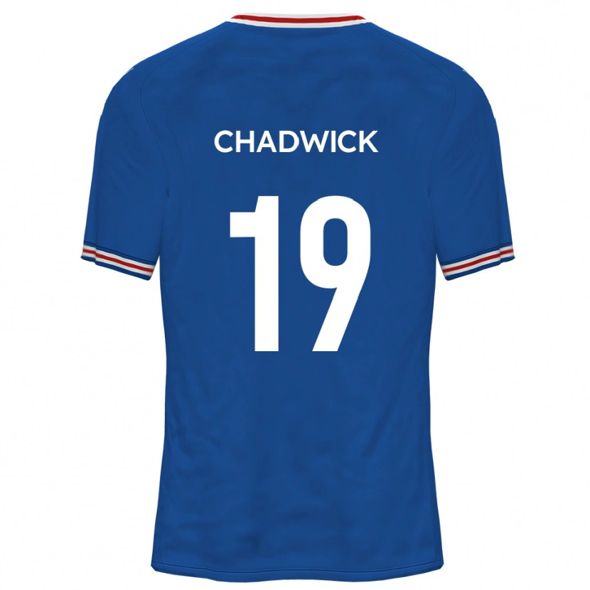 Danxen Homem Camisola Billy Chadwick #19 Azul Dodger Alternativa 2025/26 Camisa Brasil