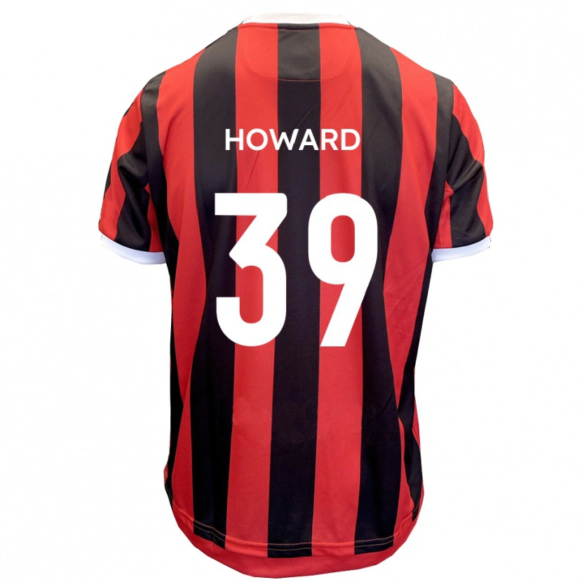 Danxen Homem Camisola Will Howard #39 Vermelho Preto Alternativa 2025/26 Camisa Brasil