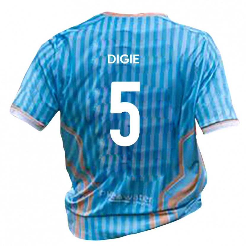 Danxen Homem Camisola Kennedy Digie #5 Preto Dourado Alternativa 2025/26 Camisa Brasil