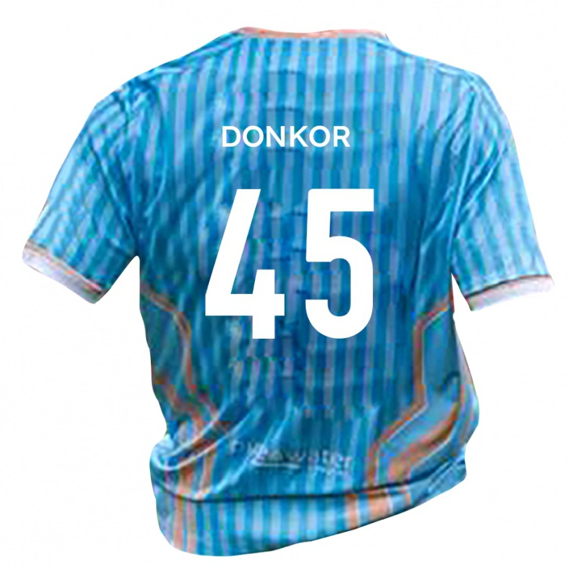 Danxen Homem Camisola Kwaku Donkor #45 Preto Dourado Alternativa 2025/26 Camisa Brasil