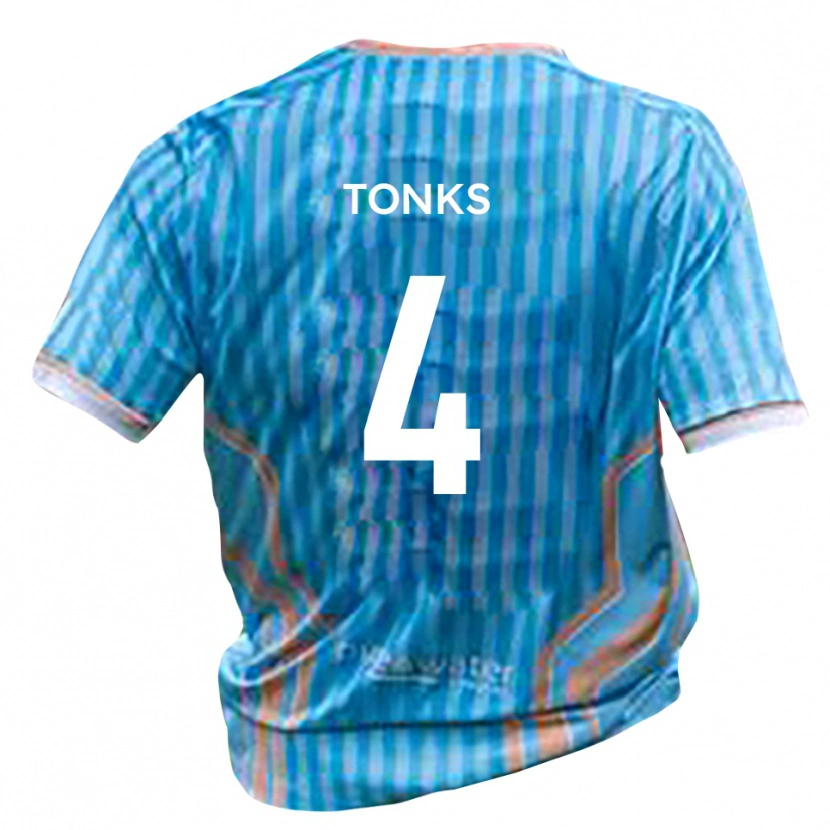 Danxen Homem Camisola Tom Tonks #4 Preto Dourado Alternativa 2025/26 Camisa Brasil
