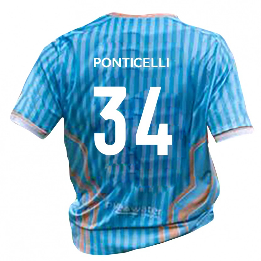 Danxen Homem Camisola Jordan Ponticelli #34 Preto Dourado Alternativa 2025/26 Camisa Brasil