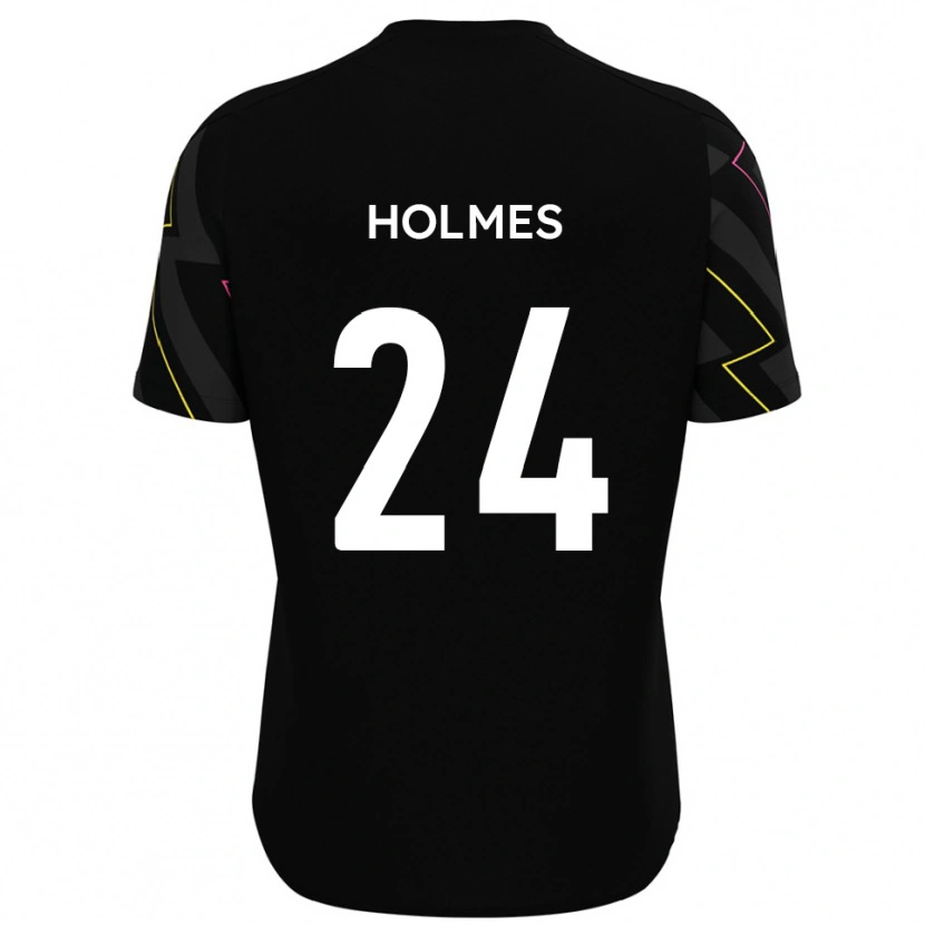 Danxen Homem Camisola Fin Holmes #24 Preto Cinza Alternativa 2025/26 Camisa Brasil