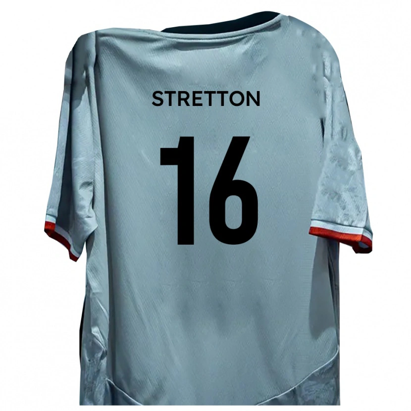 Danxen Homem Camisola Jack Stretton #16 Branco Preto Alternativa 2025/26 Camisa Brasil