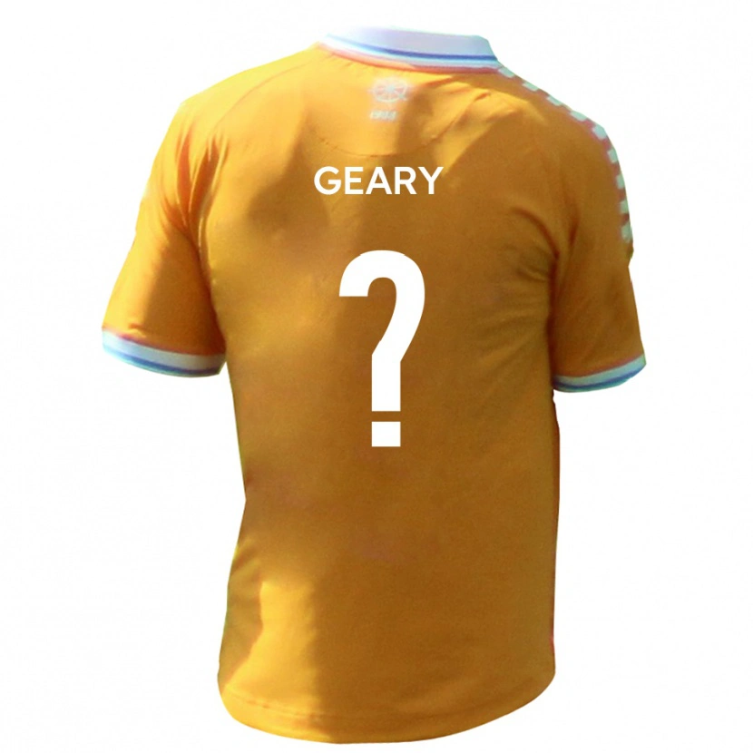 Danxen Homem Camisola Anya Geary #0 Amarelo Azul Alternativa 2025/26 Camisa Brasil
