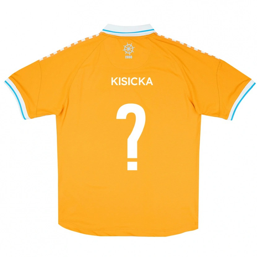 Danxen Homem Camisola Monika Kisicka #0 Amarelo Azul Alternativa 2025/26 Camisa Brasil