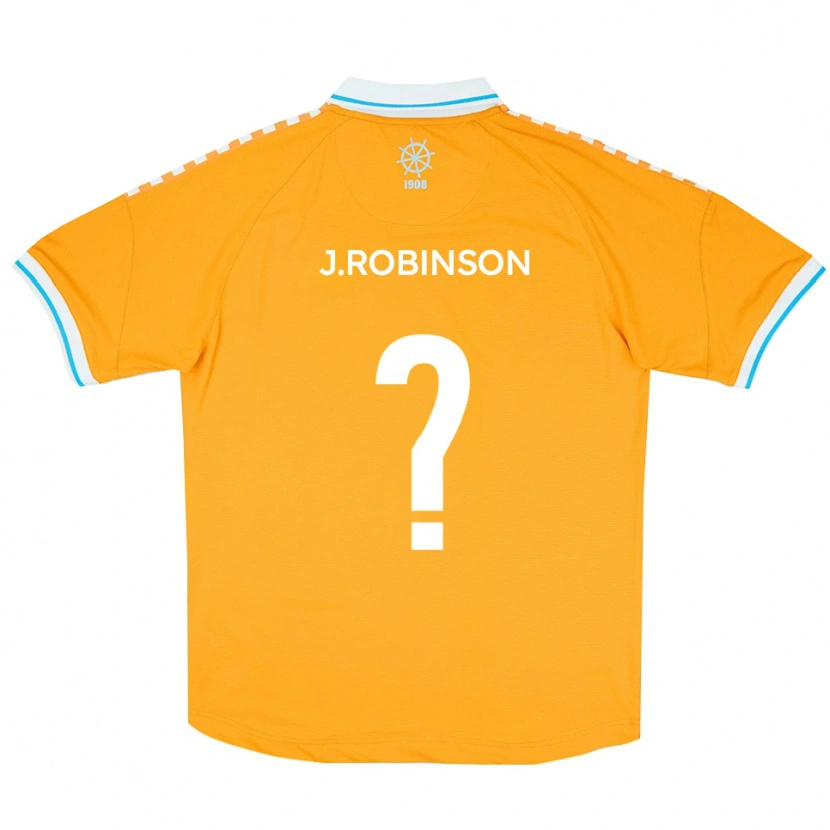 Danxen Homem Camisola Justine Robinson #0 Amarelo Azul Alternativa 2025/26 Camisa Brasil