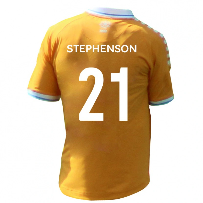 Danxen Homem Camisola Louis Stephenson #21 Amarelo Azul Alternativa 2025/26 Camisa Brasil