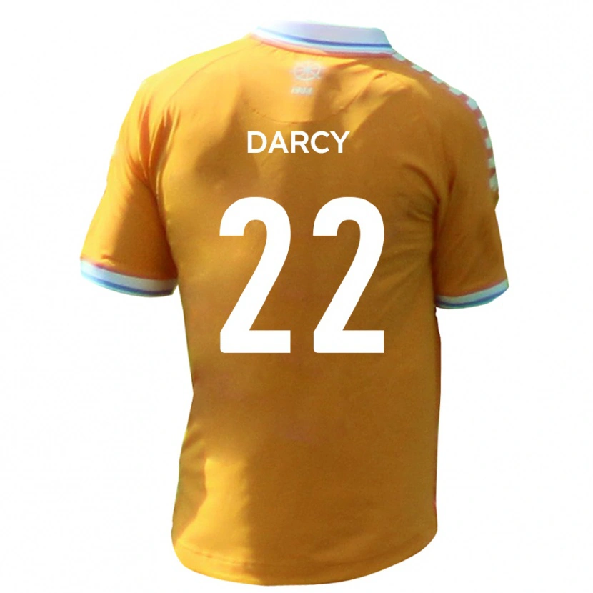 Danxen Homem Camisola Campbell Darcy #22 Amarelo Azul Alternativa 2025/26 Camisa Brasil
