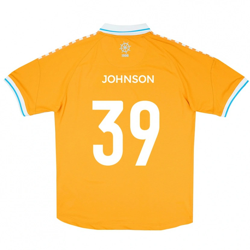Danxen Homem Camisola Danny Johnson #39 Amarelo Azul Alternativa 2025/26 Camisa Brasil