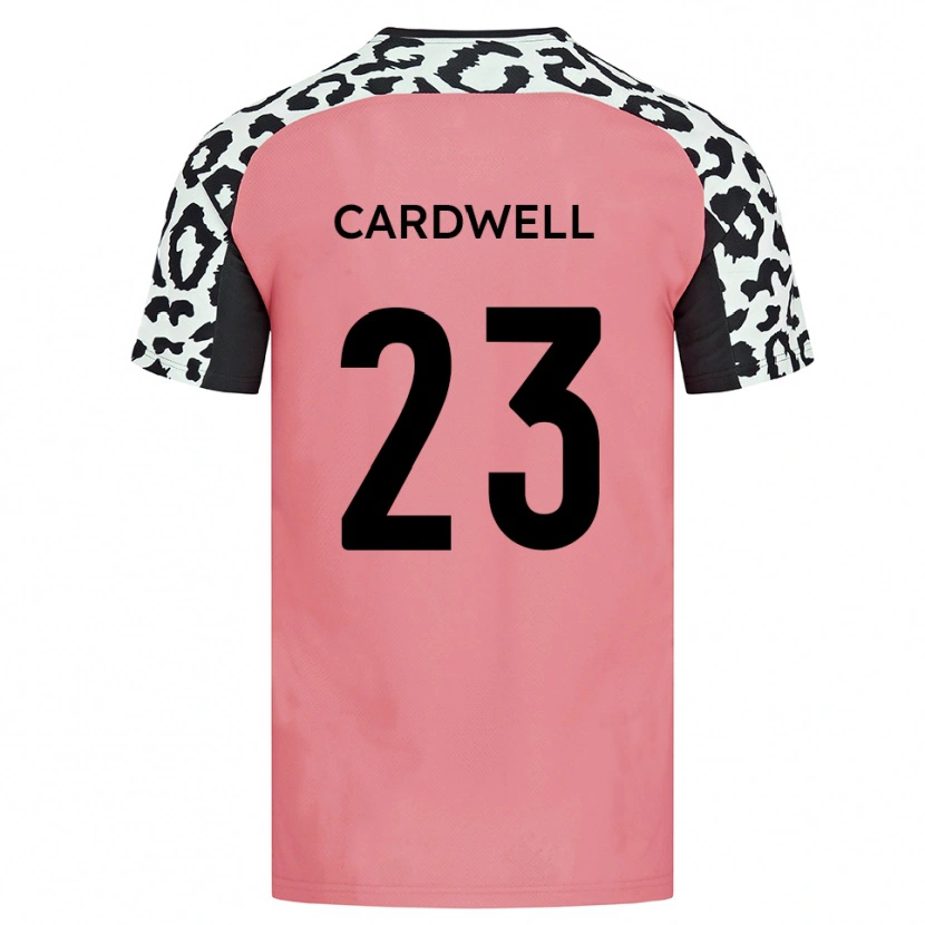 Danxen Homem Camisola Harry Cardwell #23 Rosa Preto Alternativa 2025/26 Camisa Brasil