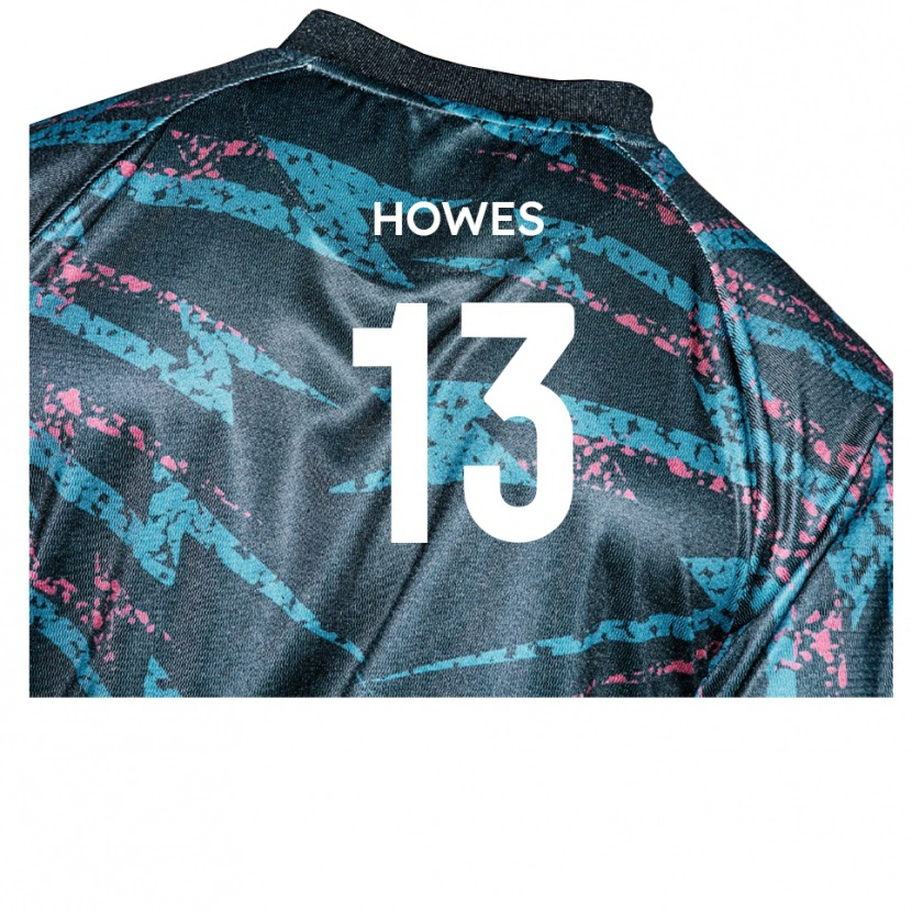 Danxen Homem Camisola Sam Howes #13 Preto Azul Marinho Alternativa 2025/26 Camisa Brasil