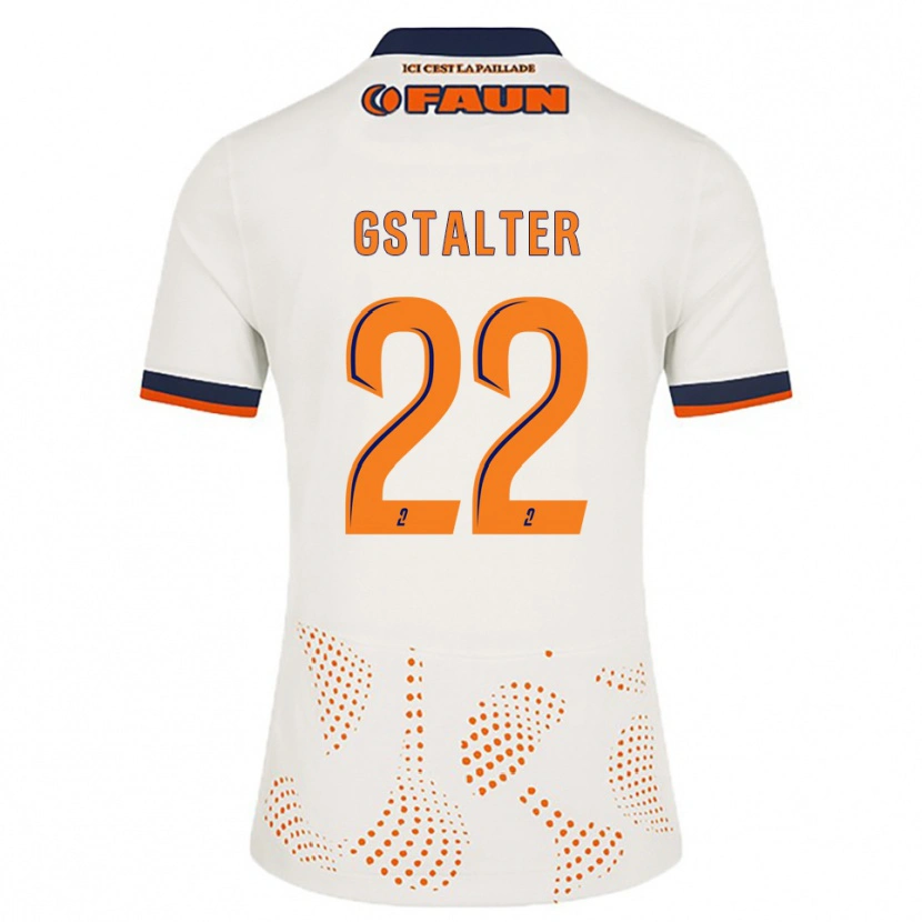 Danxen Homem Camisola Lola Gstalter #22 Branco Laranja Alternativa 2025/26 Camisa Brasil
