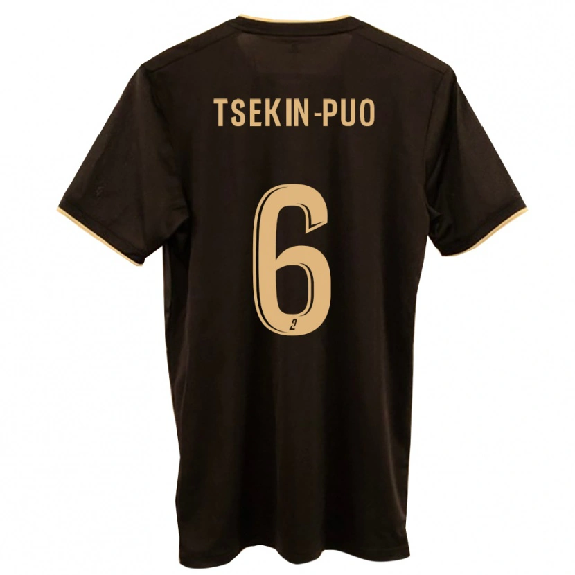 Danxen Homem Camisola Lenny Tsekin-Puo #6 Azul Vermelho Alternativa 2025/26 Camisa Brasil